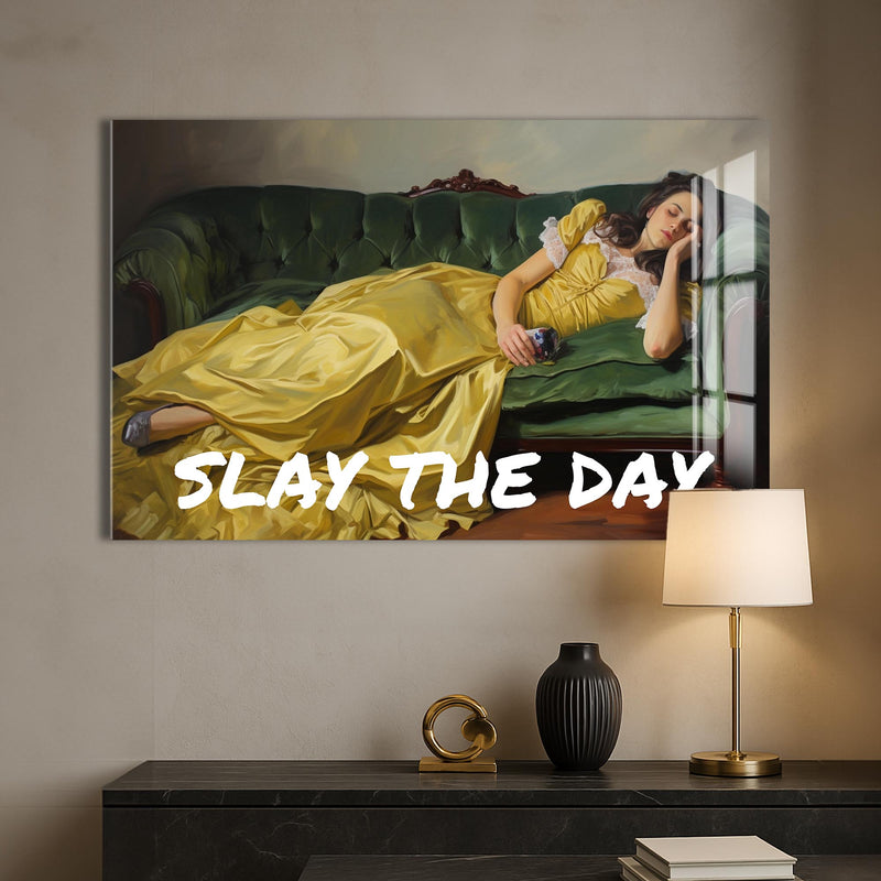 SLAY THE DAY Cam tablo – Cam Tablo