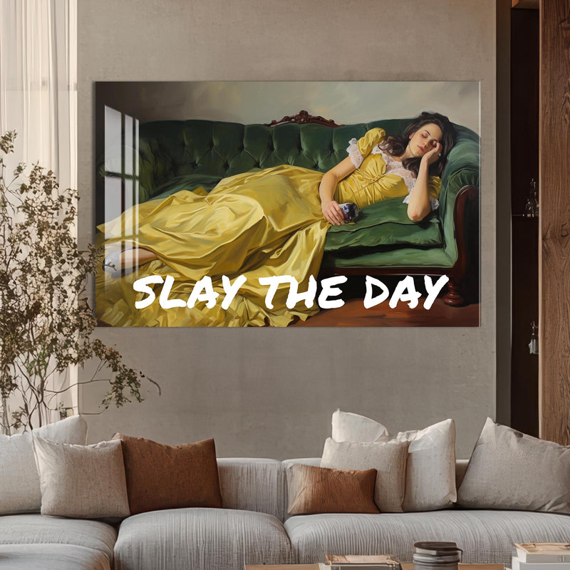 SLAY THE DAY Cam tablo – Cam Tablo