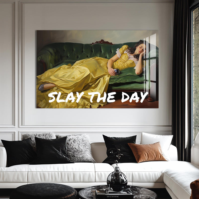 SLAY THE DAY Cam tablo – Cam Tablo