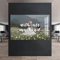 With All My Heart Cam tablo – Cam Tablo