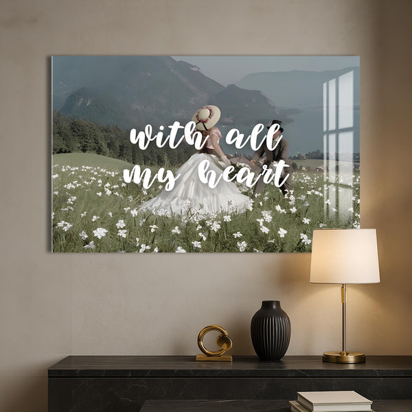 With All My Heart Cam tablo