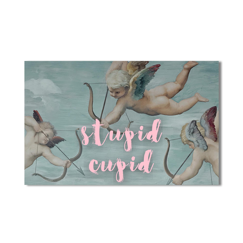 Stupid Cupid Cam tablo – Cam Tablo