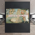 GOD IS A WOMAN Cam tablo – Cam Tablo