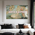 GOD IS A WOMAN Cam tablo – Cam Tablo