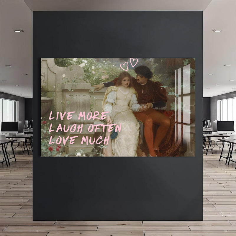 Live More, Laugh Often, Love Much Cam tablo – Cam Tablo