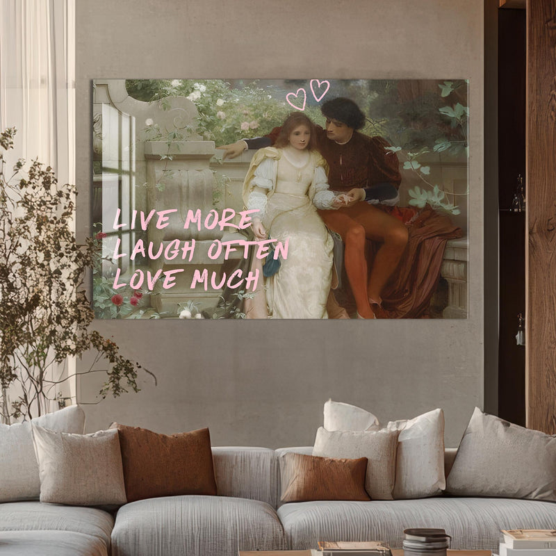 Live More, Laugh Often, Love Much Cam tablo – Cam Tablo
