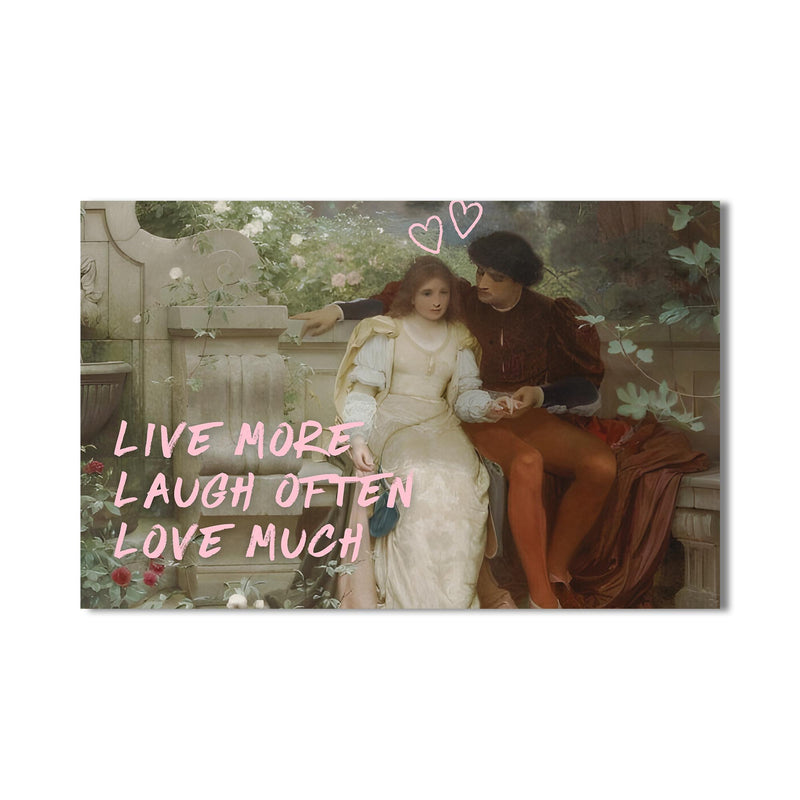 Live More, Laugh Often, Love Much Cam tablo – Cam Tablo