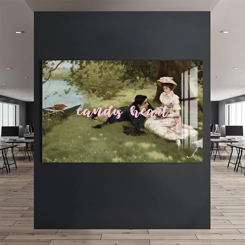 Candy Heart Cam tablo – Cam Tablo