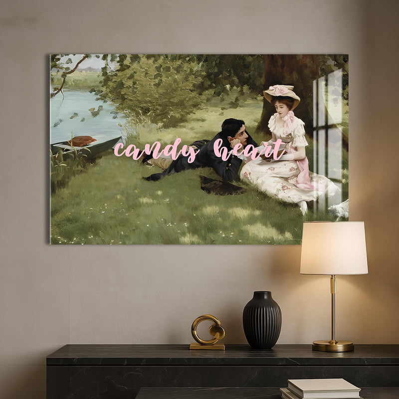 Candy Heart Cam tablo – Cam Tablo