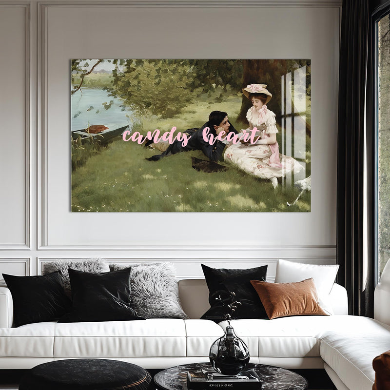 Candy Heart Cam tablo – Cam Tablo