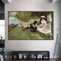 Candy Heart Cam tablo – Ceviz Çerçeveli Cam Tablo