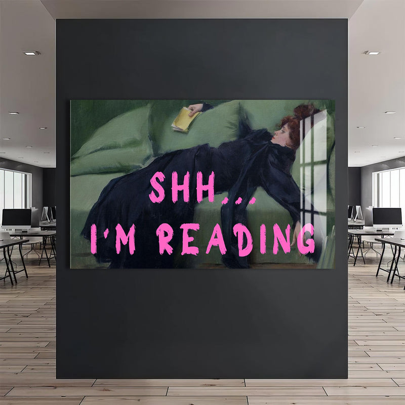 Shh… I’m Reading Cam tablo – Cam Tablo