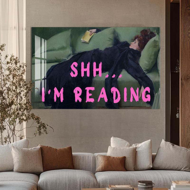 Shh… I’m Reading Cam tablo – Cam Tablo