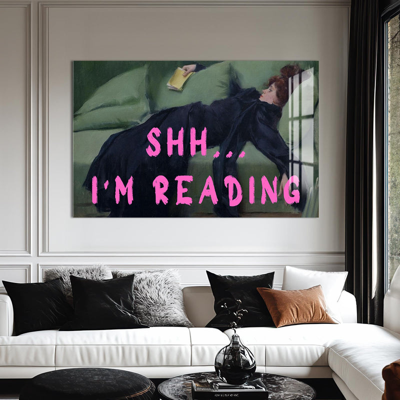 Shh… I’m Reading Cam tablo – Cam Tablo
