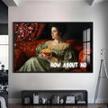 Shh… I’m Reading Cam tablo – Siyah Çerçeveli Cam Tablo