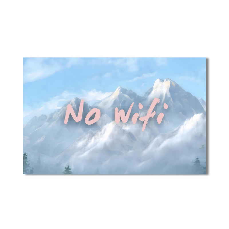 No WiFi Cam tablo – Cam Tablo