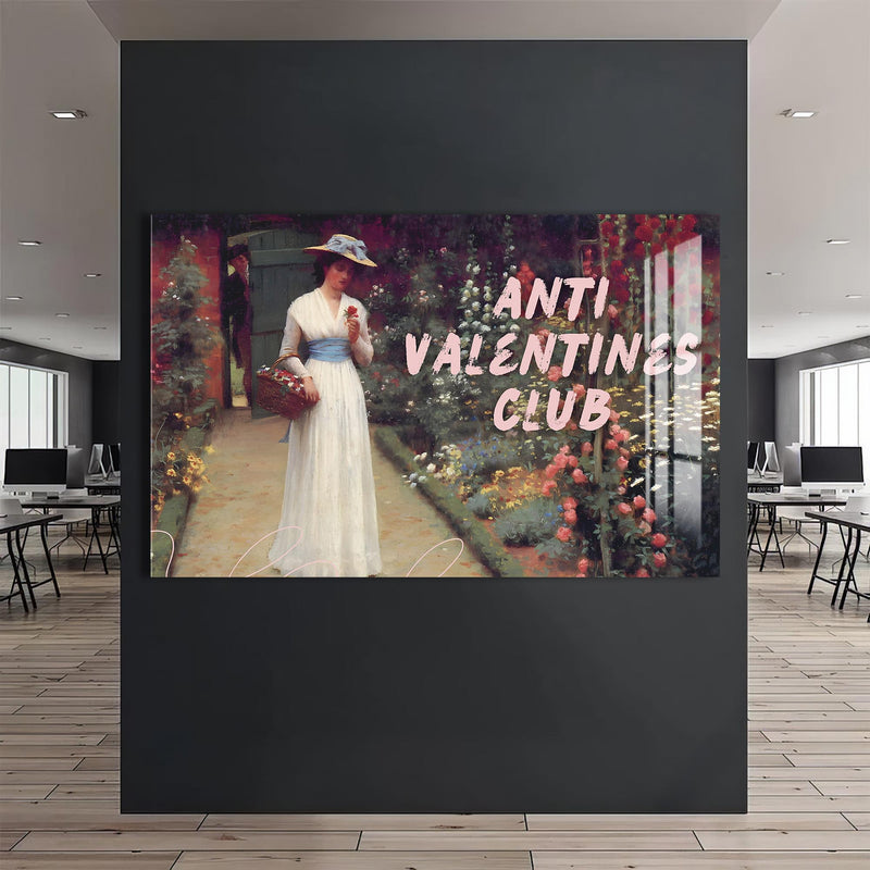 Anti Valentines Club Cam tablo – Cam Tablo