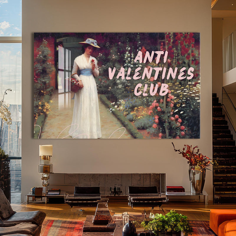 Anti Valentines Club Cam tablo – Cam Tablo