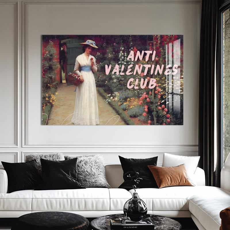 Anti Valentines Club Cam tablo – Cam Tablo