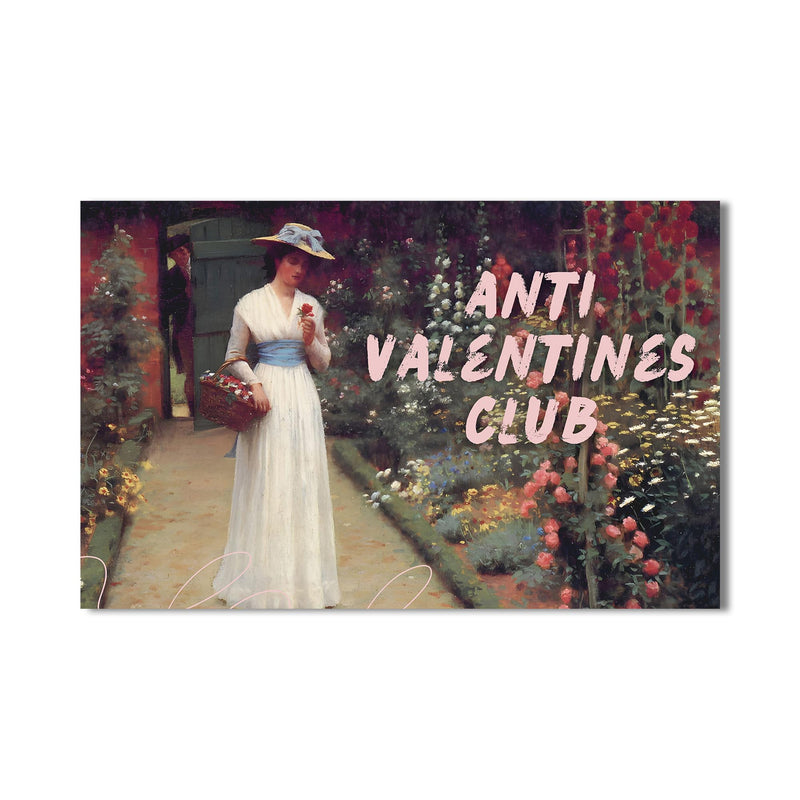 Anti Valentines Club Cam tablo – Cam Tablo