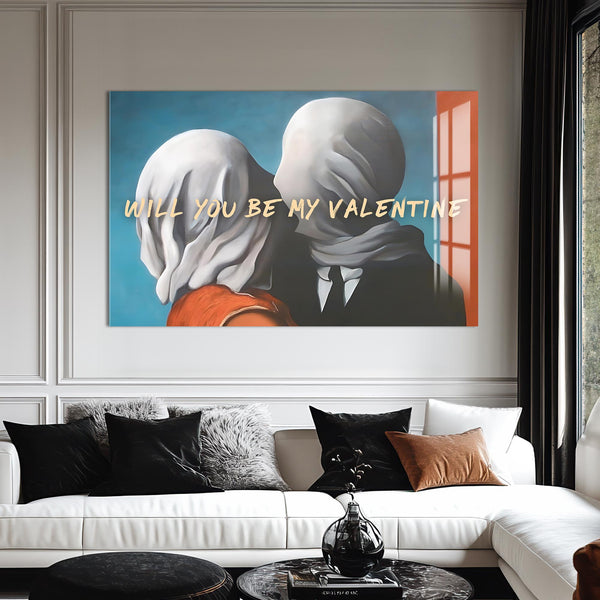 Will you be my valentine Cam tablo