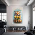 Gentle Beast Cam tablo – Beyaz Çerçeveli Cam Tablo
