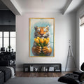 Gentle Beast Cam tablo – Altın Çerçeveli Cam Tablo