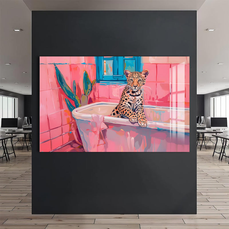 Pink Retreat Cam tablo – Cam Tablo