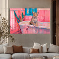 Pink Retreat Cam tablo – Cam Tablo