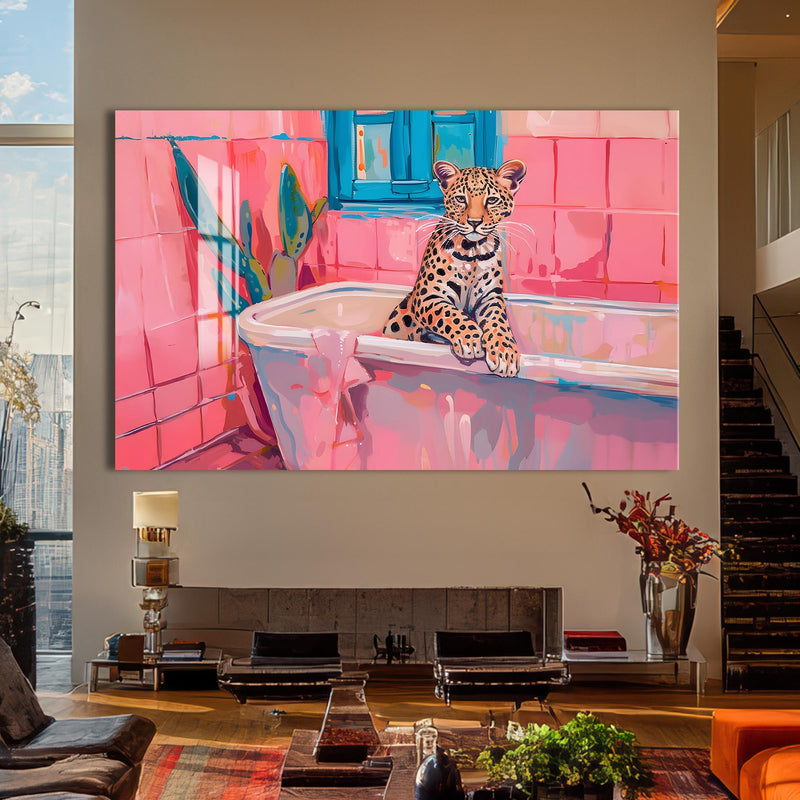 Pink Retreat Cam tablo – Cam Tablo