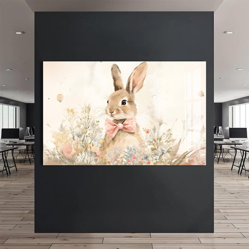 Blossom Bunny Cam tablo – Cam Tablo