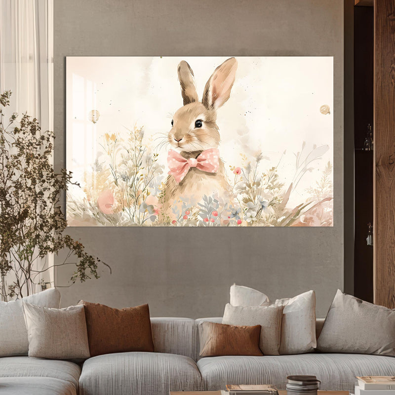 Blossom Bunny Cam tablo – Cam Tablo