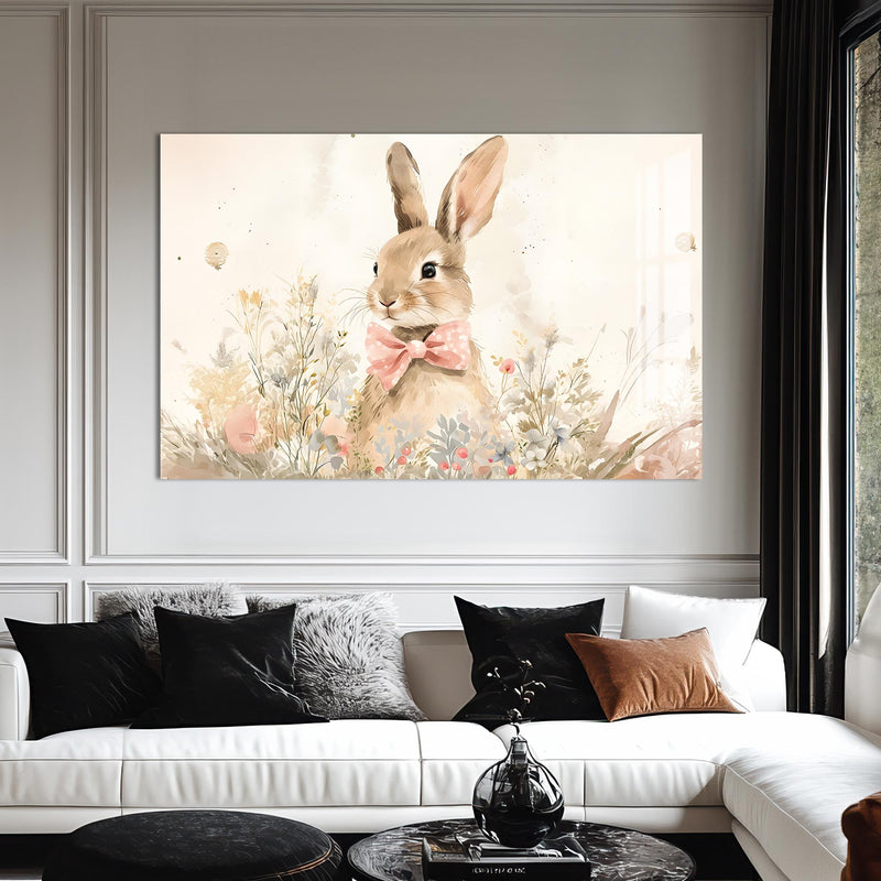 Blossom Bunny Cam tablo – Cam Tablo