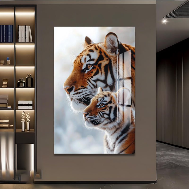 Anne&Çocuk Jaguar Cam Tablo – Cam Tablo