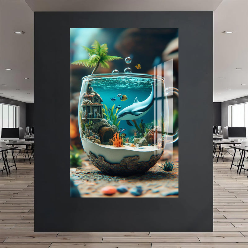 Fincanda Akvaryum Cam Tablo – Cam Tablo