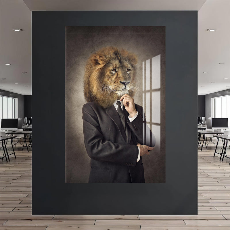Aslan Patron Cam Tablo – Cam Tablo