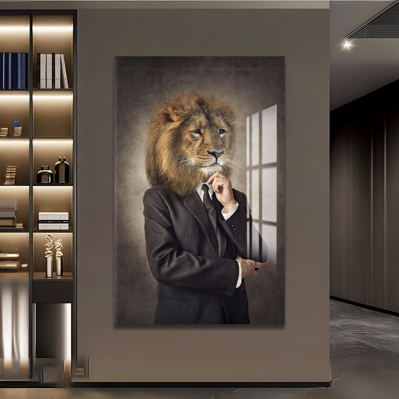 Aslan Patron Cam Tablo – Cam Tablo