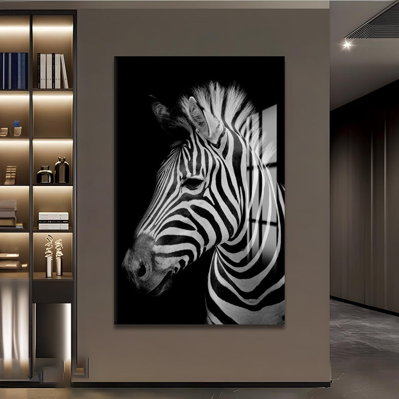 Grevy Zebrası Cam Tablo – Cam Tablo