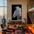 Grevy Zebrası Cam Tablo – Cam Tablo