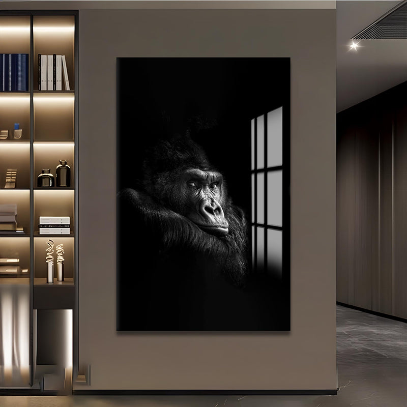 Pongo Orangutanı Cam Tablo – Cam Tablo