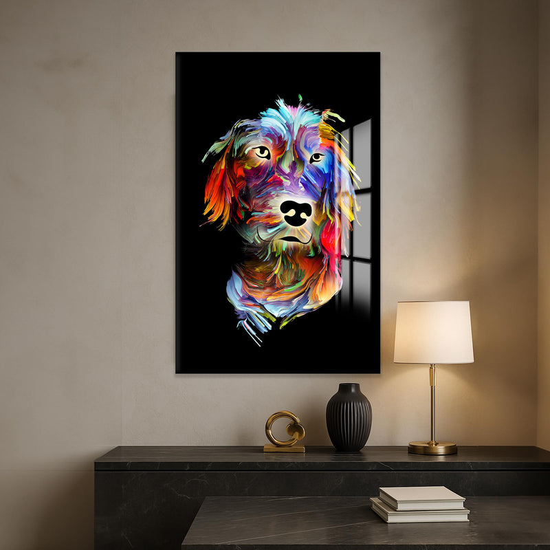 Rengarenk Retriever Cam Tablo – Cam Tablo