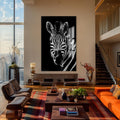 Dağ Zebrası Cam Tablo – Cam Tablo
