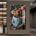 Manken Aslan Cam Tablo – Cam Tablo