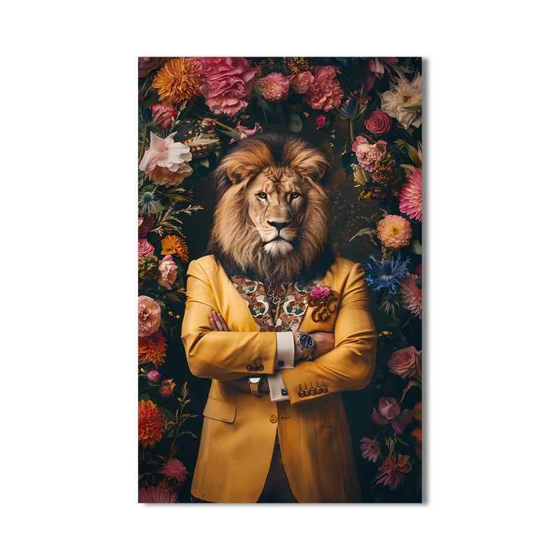 Kreatif Aslan Cam Tablo – Cam Tablo