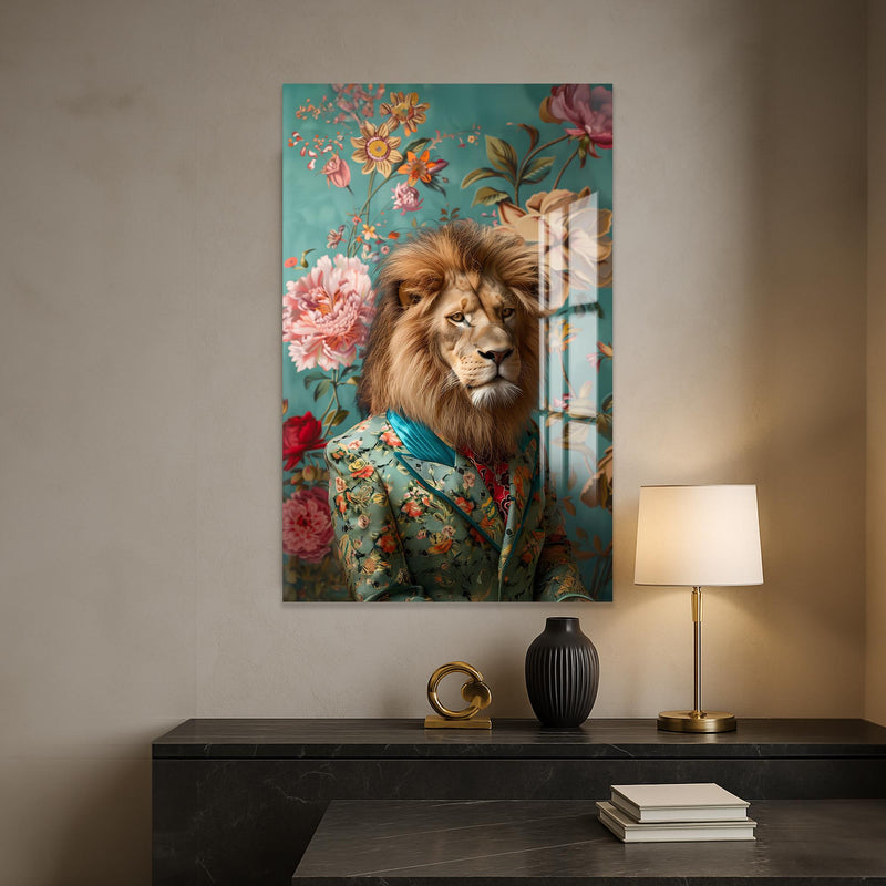 Zevkli Aslan Cam Tablo – Cam Tablo