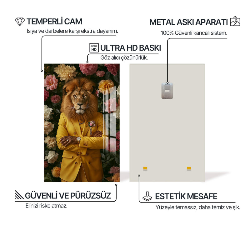 Ceo Aslan Cam Tablo – Cam Tablo
