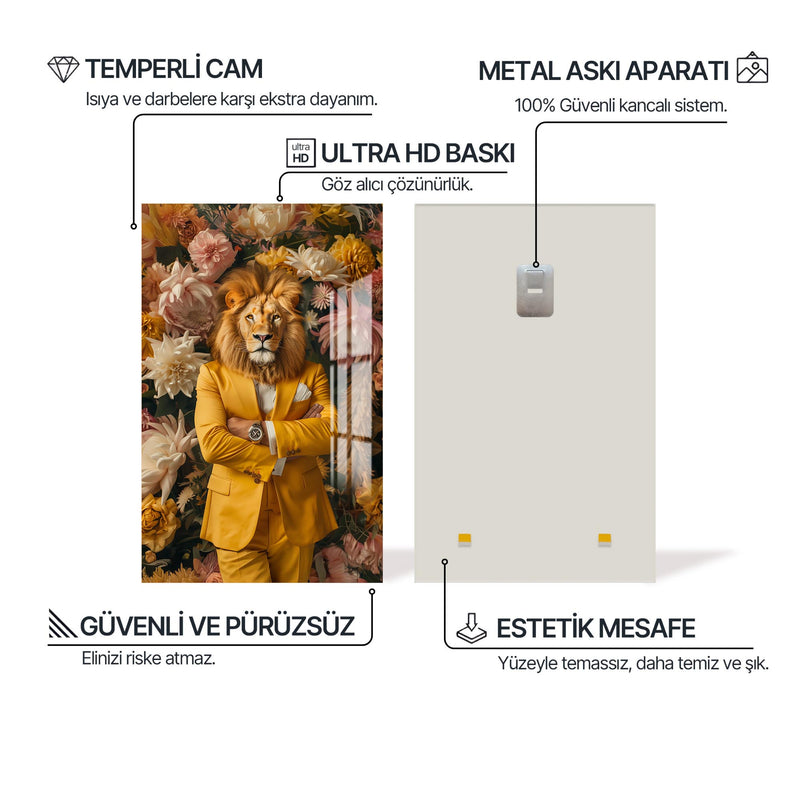 Başkan Aslan Cam Tablo – Cam Tablo