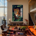 Vahşi Jaguar Cam Tablo – Cam Tablo