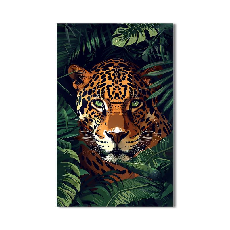 Vahşi Jaguar Cam Tablo – Cam Tablo
