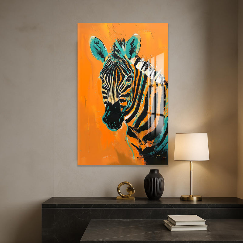 Rengarenk Zebra Cam Tablo – Cam Tablo